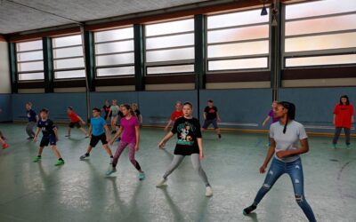 Tanzstunde der 1b